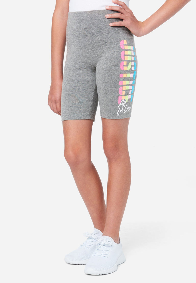 Justice Side Stripe Bike Short